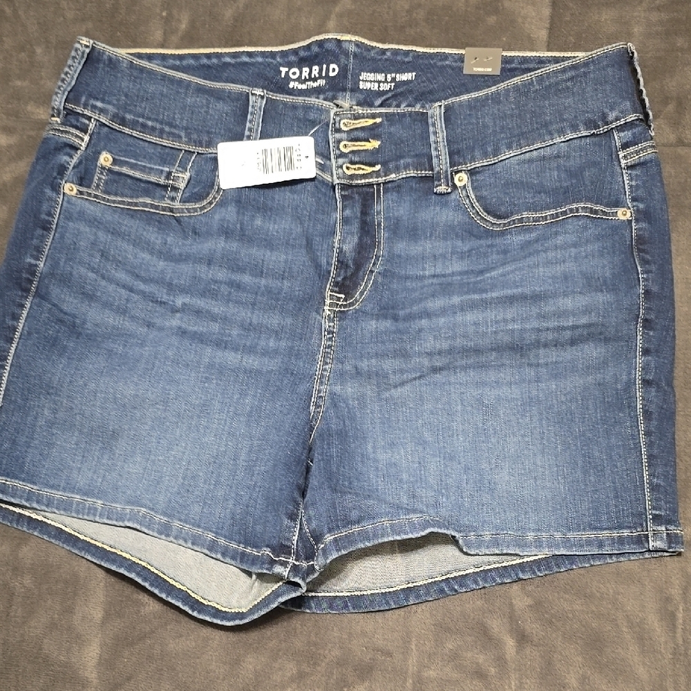 Torrid Women's Blue Denim Shorts